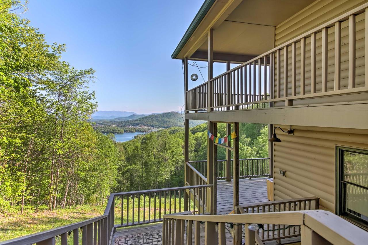 Hiawassee Getaway With Deck, Mountain And Lake Views! Villa Exterior foto